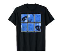 Costa Rica Frog Stamp Art Vintage Pura Vida Souvenir T-Shirt