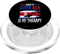Costa Rica Is My Therapy Vacation Design Travel Costa Rica PopSockets PopGrip for MagSafe