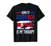 Costa Rica is My Therapy Vacation Design Travel Costa Rica T-Shirt