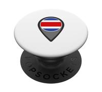 Costa Rica Map Costa Rica Proud PopSockets Adhesive PopGrip