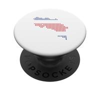 Costa Rica Map Costa Rica Proud PopSockets Adhesive PopGrip
