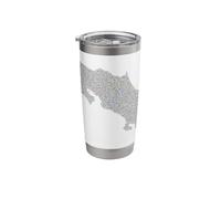 Costa Rica Map Costa Rica Proud Stainless Steel Insulated Tumbler