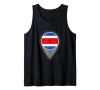 Costa Rica Map Costa Rica Proud Tank Top