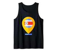 Costa Rica Map Costa Rica Proud Tank Top