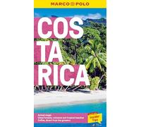 Costa Rica Marco Polo Pocket Travel Guide - with pull out map