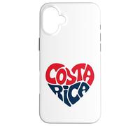 Costa Rica Name Map Symbol Love Case for iPhone 16 Plus