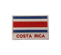 Costa Rica National Country Flag Patch Iron On Patch Sew On Embroidery Badge Country Patch