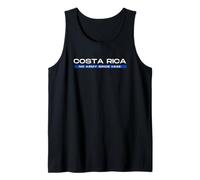 Costa Rica No Army Peaceful Nation Souvenir Tank Top
