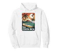 Costa Rica, Ocean Sunset and Tropical Paradise Travel Lover Pullover Hoodie