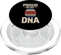Costa Rica Proud Of My DNA Fingerprint PopSockets PopGrip for MagSafe