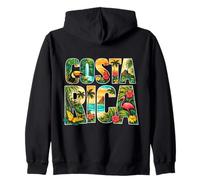 Costa Rica Pura Vida Zip Hoodie
