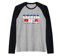 Costa Rica Raglan Baseball Tee