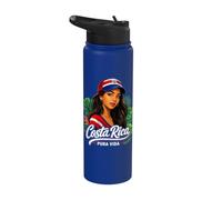 Costa Rica Rican Roots Stainless Steel Insulated Water Bottle