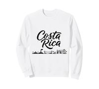 Costa Rica Skyline Travel Vacation Outfits Sweatshirt