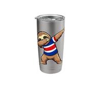 Costa Rica Sloth Dab Pose Stainless Steel Insulated Tumbler