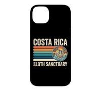 Costa Rica Sloth Sanctuary Retro Distressed Sunset Case for iPhone 14 Plus