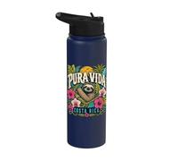 Costa Rica Sloth Stainless Steel Insulated Water Bottle