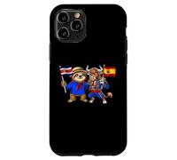 Costa Rica Spain Roots Costa Rican Flag Proud Spanish Case for iPhone 11 Pro