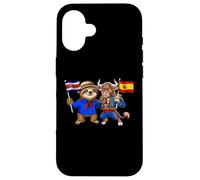 Costa Rica Spain Roots Costa Rican Flag Proud Spanish Case for iPhone 16