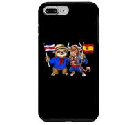 Costa Rica Spain Roots Costa Rican Flag Proud Spanish Case for iPhone 7 Plus/8 Plus