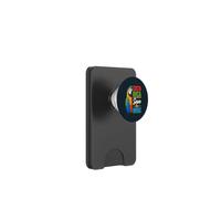 Costa Rica Tropical Parrot Save The Rainforest PopSockets PopWallet for MagSafe