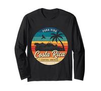 Costa Rica Vintage Long Sleeve T-Shirt