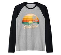 Costa Rica Vintage Raglan Baseball Tee