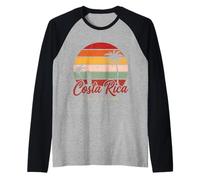Costa Rica Vintage Raglan Baseball Tee