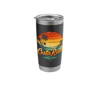 Costa Rica Vintage Stainless Steel Insulated Tumbler
