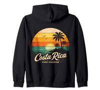 Costa Rica Vintage Zip Hoodie