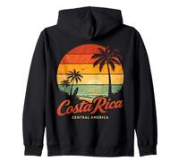 Costa Rica Vintage Zip Hoodie