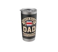 Costa Rican Dad Just Like A Normal Dad Except Much Cooler Stainless Steel Insulated Tumbler