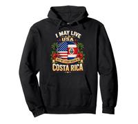 Costa Rican In The USA Tico Tica Pullover Hoodie