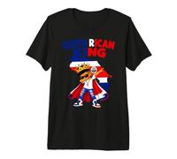 Costa Rican King Pride Costa Rica Flag Crown Heritage Premium T-Shirt
