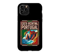 Costa Vicentina Portugal Flag Coastal Cliffs Travel Art Case for iPhone 11 Pro