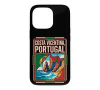 Costa Vicentina Portugal Flag Coastal Cliffs Travel Art Case for iPhone 13 Pro