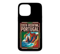 Costa Vicentina Portugal Flag Coastal Cliffs Travel Art Case for iPhone 13 Pro Max