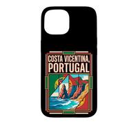 Costa Vicentina Portugal Flag Coastal Cliffs Travel Art Case for iPhone 15