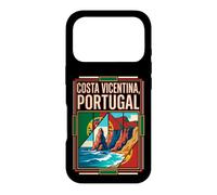 Costa Vicentina Portugal Flag Coastal Cliffs Travel Art Case for iPhone 17 Pro