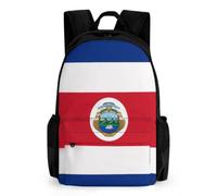 Costa1 Rica1 Flag Casual Backpack Lightweight Laptop Travel Bag