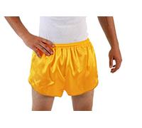 Costume Agent Gold Athletic Running Shorts (XX-Large)