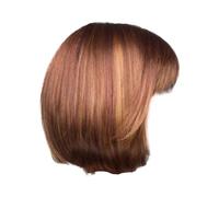 Costume Carnival Women's Wigs for Women, Human Hair, Brazilian Women's Wig, Black Fibre, High Temperature African Synthetic Hair, False Headwear, (BW2, One Size)