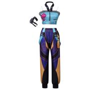 Costume D-Demon H-Hunters Halloween Role Play Ru mi Zo ey Cosplay Costume Kids Pop Singers Idol Stage Party Carnival Outfits Anime Cosplay Character Fancy Dress Up Uniform Girls Idol Group