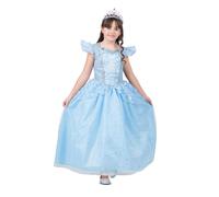 Costume For Adults My Other Me Blue Princess (3 Pieces) (Siz Unisex Costumes NEW