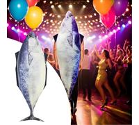 Costume for Adults Realistic Cosplay Prop Lightweight Suit Perfect for Halloween Party Role Play Masquerade Themed Events (Grey, 170x61cm)