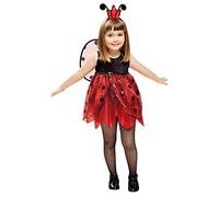 Costume For Children My Other Me Ladybird Insects (3 Pieces) Unisex Costumes NEW