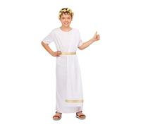 Costume For Children My Other Me White 3-4 Years Roman Warri Unisex Costumes NEW