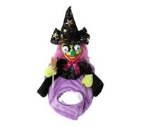 Costume for Dog Halloween Pet Clothes with Strap | Halloween Witch Horseback on Small Dog Costume for Small, Medium and Large Breeds, Cos Party