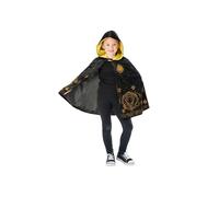 Costume - HARRY POTTER - Luxury Child's Cape - Black Velvet - Golden Patterns - 3 years and up