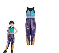 Costume Kids Girls Cosplay 3-14years Pop Singers Role Play Halloween Suit Performance Uniform,D-7-8